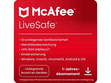 mcafee livesafe login|McAfee LiveSafe: Kauft ein Gerät mit dieser  .
